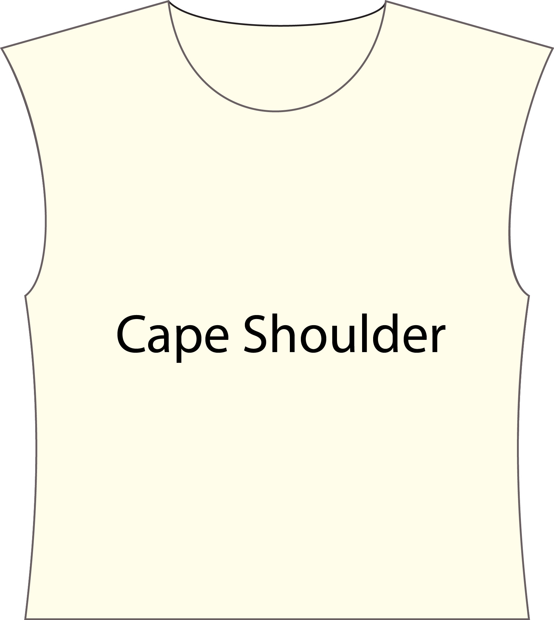 Cape Shoulder lacrosse pinnie design